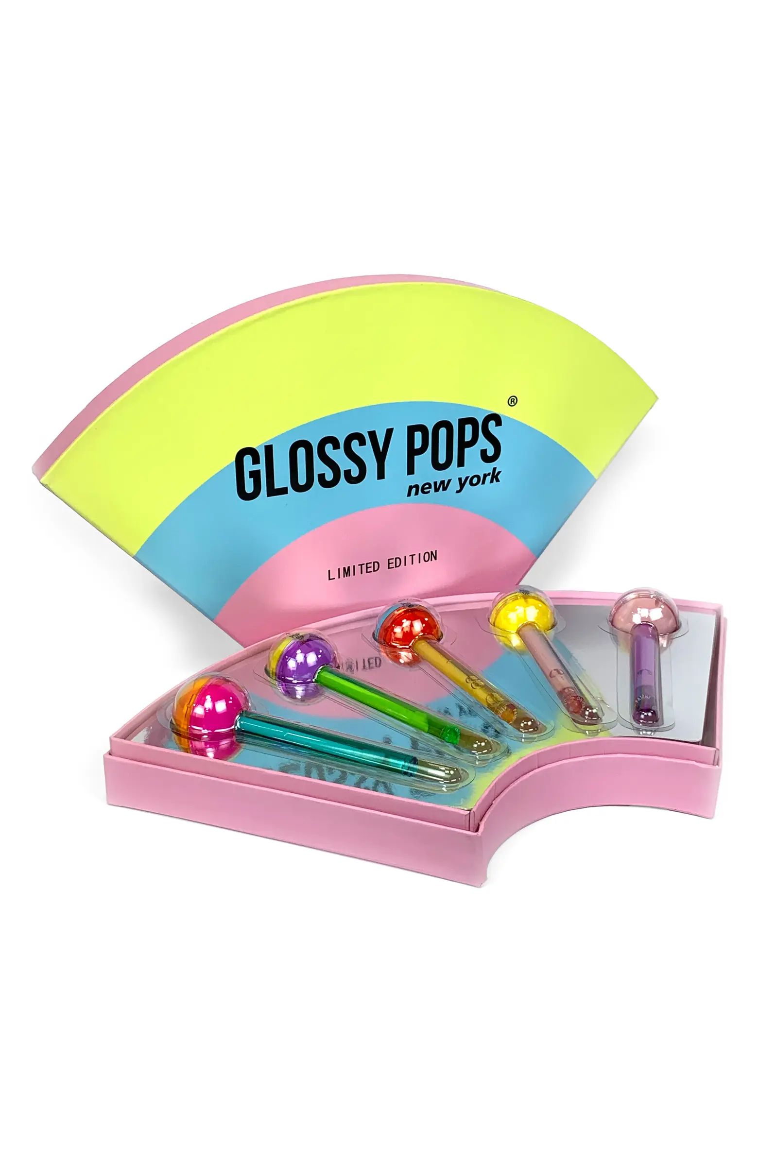 5-Pack Rainbow Lip Balm & Lip Gloss Set | Nordstrom