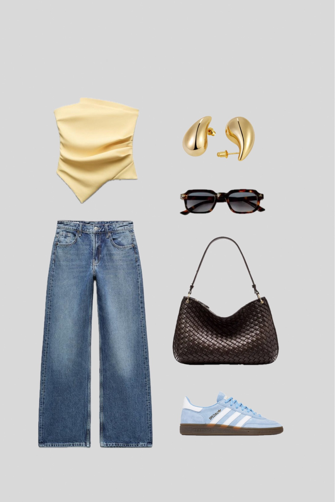 Outfit inspo🩵 Top and jeans can’t be linked but they’re from Zara! I linked some that are similar and cheaper! 

#LTKstyletip #LTKshoecrush #LTKSeasonal