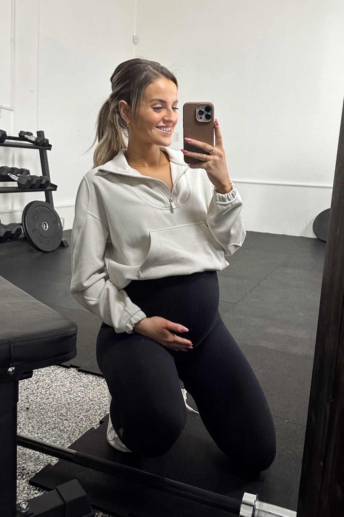 Wearing a size 6 in the sweater and S in the bodysuit! 💫🫶🏼

#LTKshoecrush #LTKfitness #LTKbump