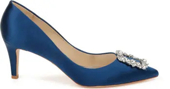 Badgley Mischka Collection Carrie Crystal Embellished Pump | Nordstrom | Nordstrom
