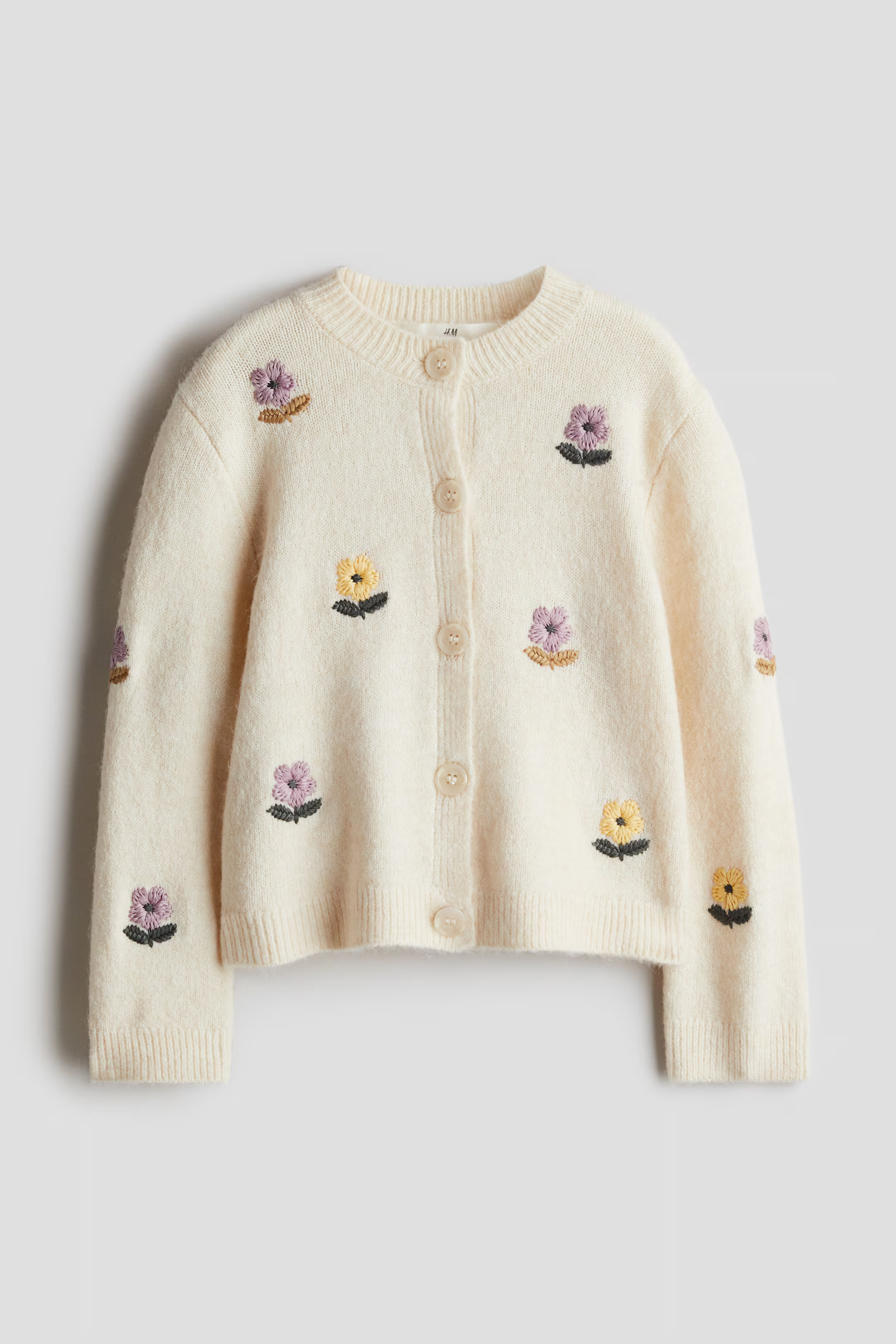 Embroidery-Detail Cardigan | H&M (US + CA)
