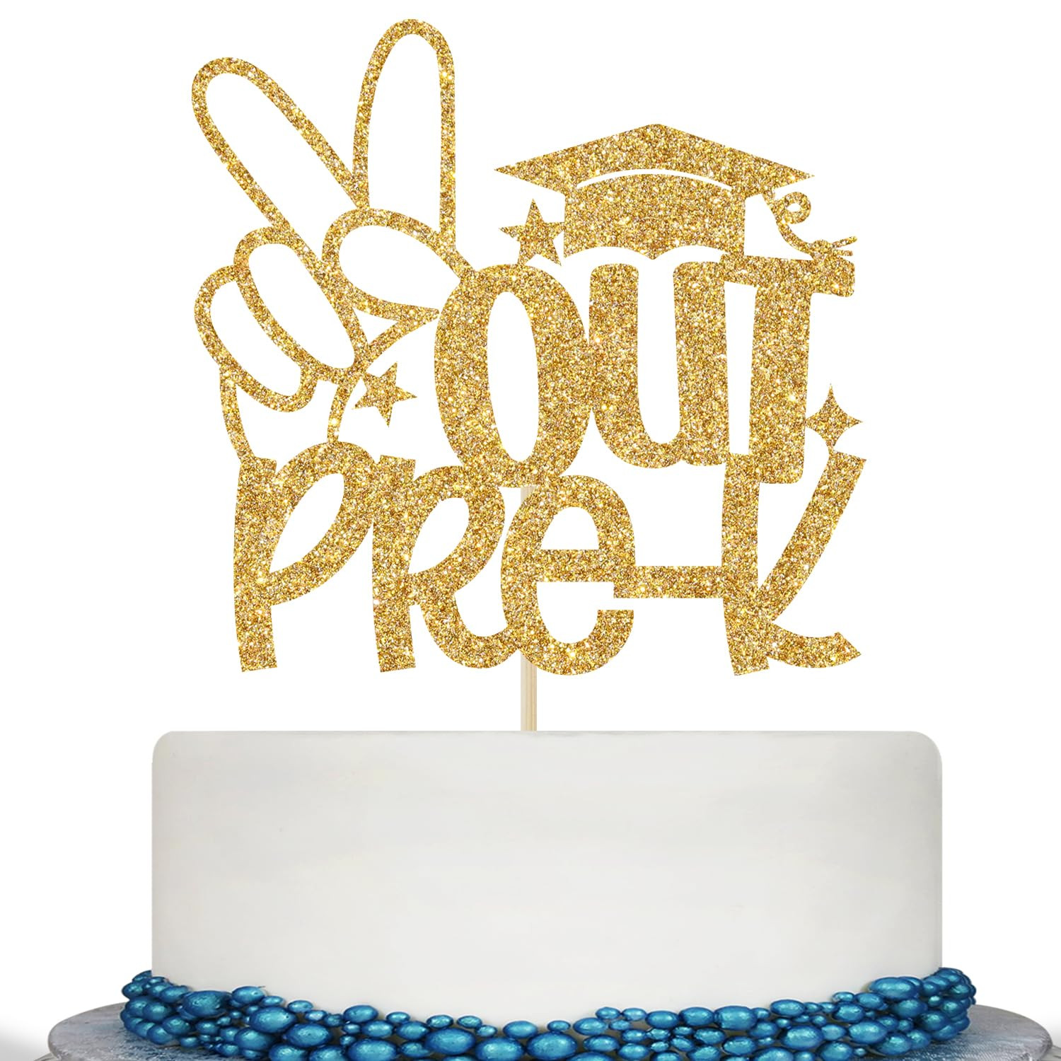 Out Pre-K Cake Topper, Preschool Graduation Decorations, Pre K Grad Cake Decor, Kids Graduation P... | Amazon (US)