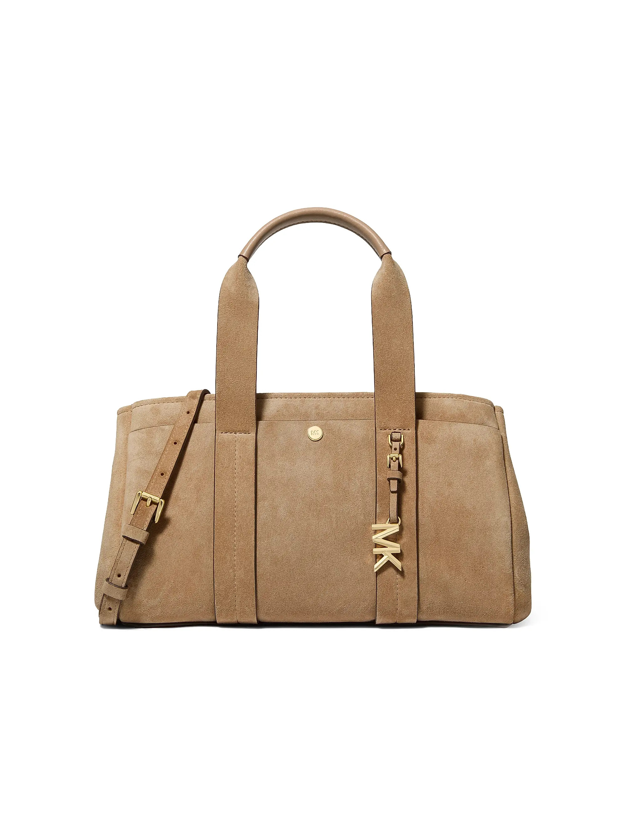MICHAEL Michael Kors Romee Small Leather Satchel | Saks Fifth Avenue | Saks Fifth Avenue