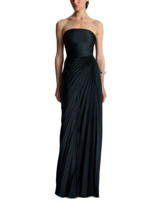 Bianca Strapless Pleated Gown | Bloomingdale's (US)