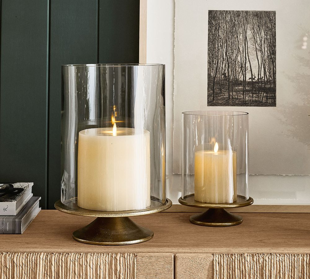 Gavin Hurricane Candle Holder | Pottery Barn (US)