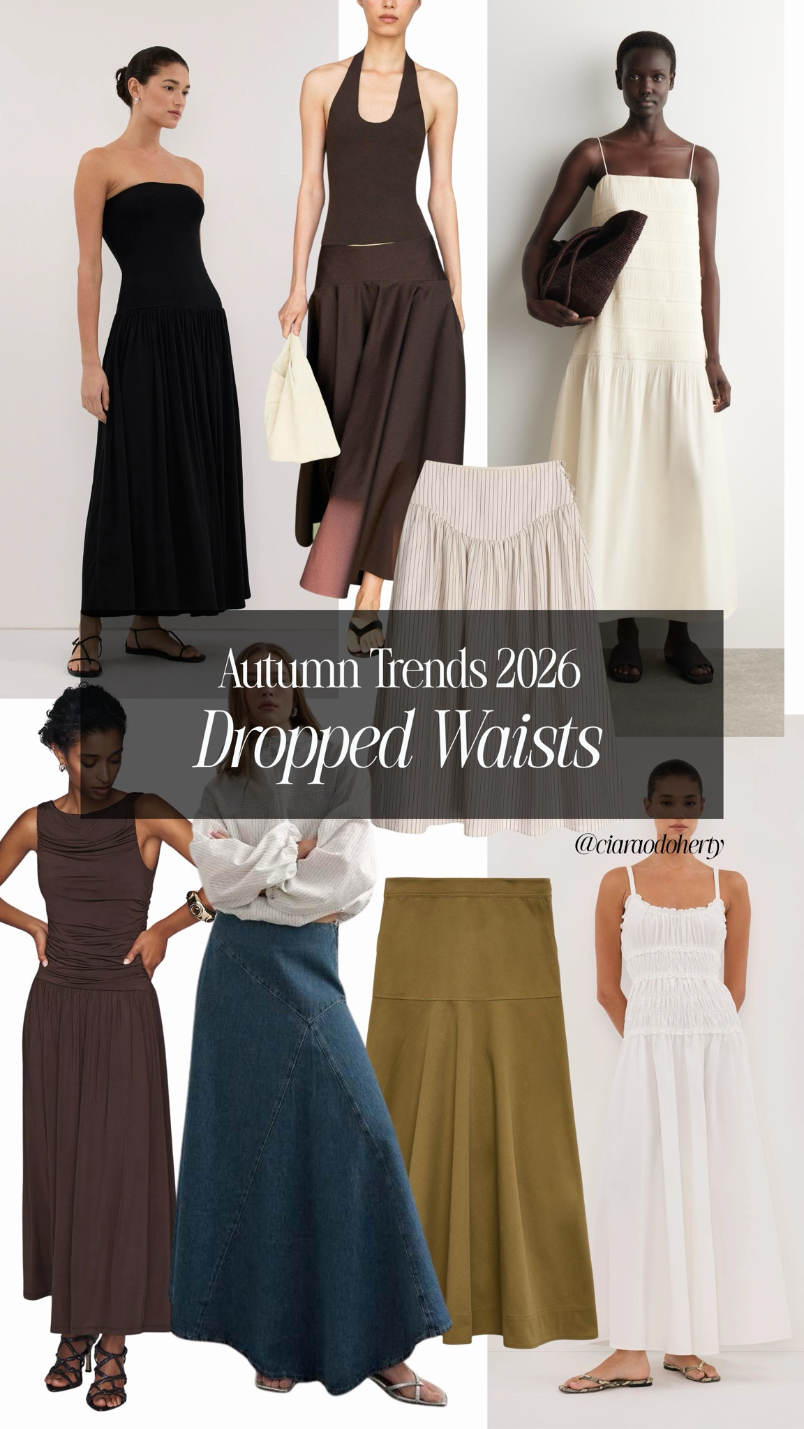 Autumn Trends 2026: Dropped Waists. Skirts and dresses perfect for autumn dressing, poplin, satin, cotton, linen and denim

#LTKFashionMonth #LTKautumn #LTKsummer
