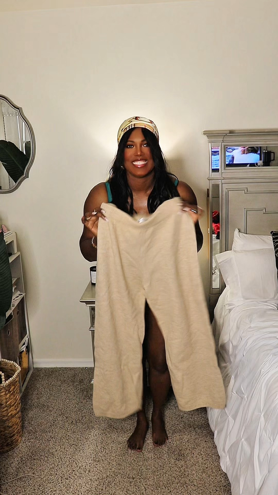 Love a look that’s multi purpose! This one is cute, chic but uber comfy.  
Set is from TikTok (check out my TikTok @prettyandposhe for style details) #OOTD #FashionInspo #StyleHack #OutfitIdeas


#LTKdayinmylife #LTKootd #LTKMidsize