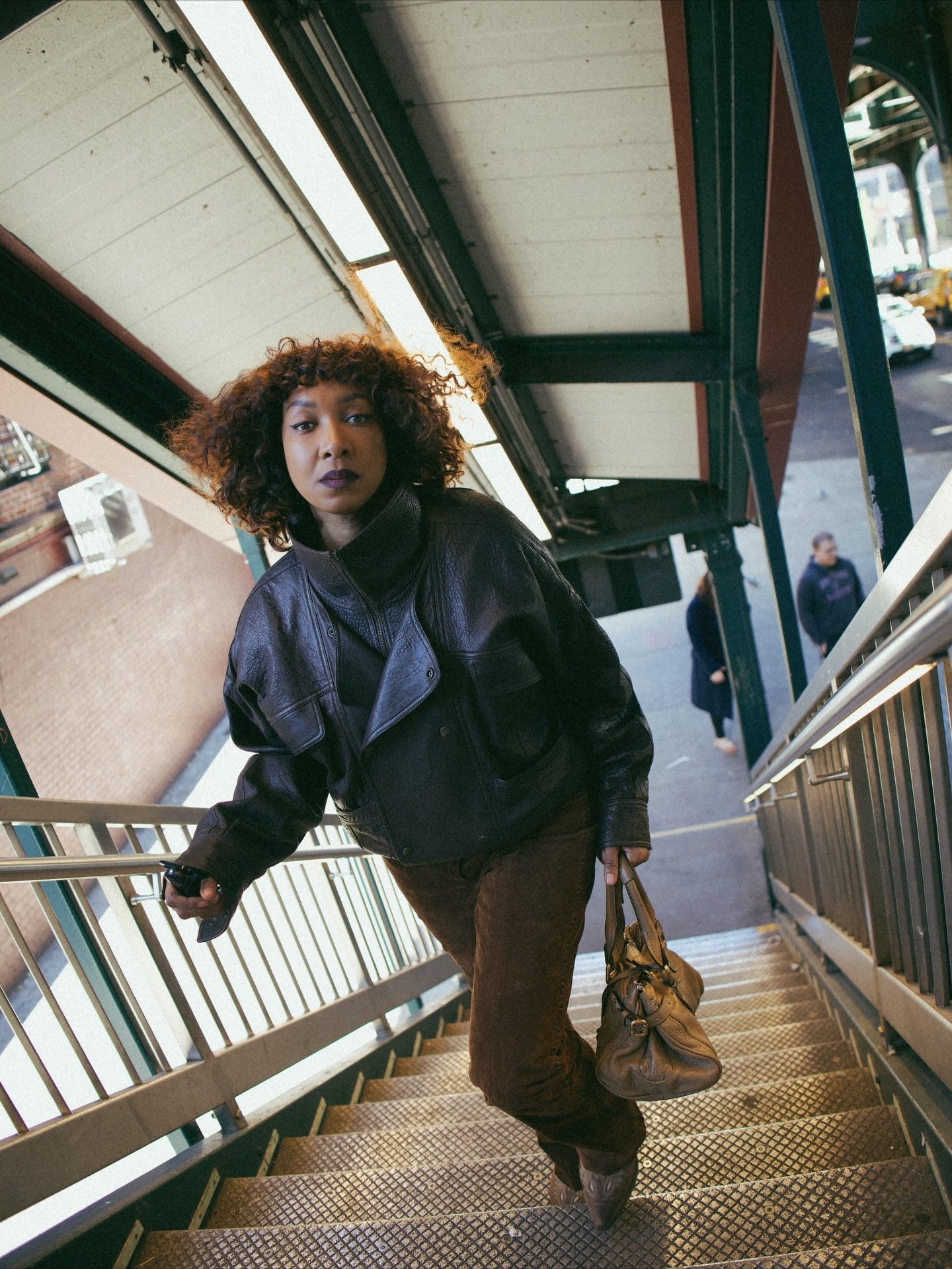 In New York but always the East end girl from my days in London 🍂

Jacket: @ysl
Suede pants:vintage 
Bag: vintage @chloe 
Boots: vintage 
Links in my bio and stories as always