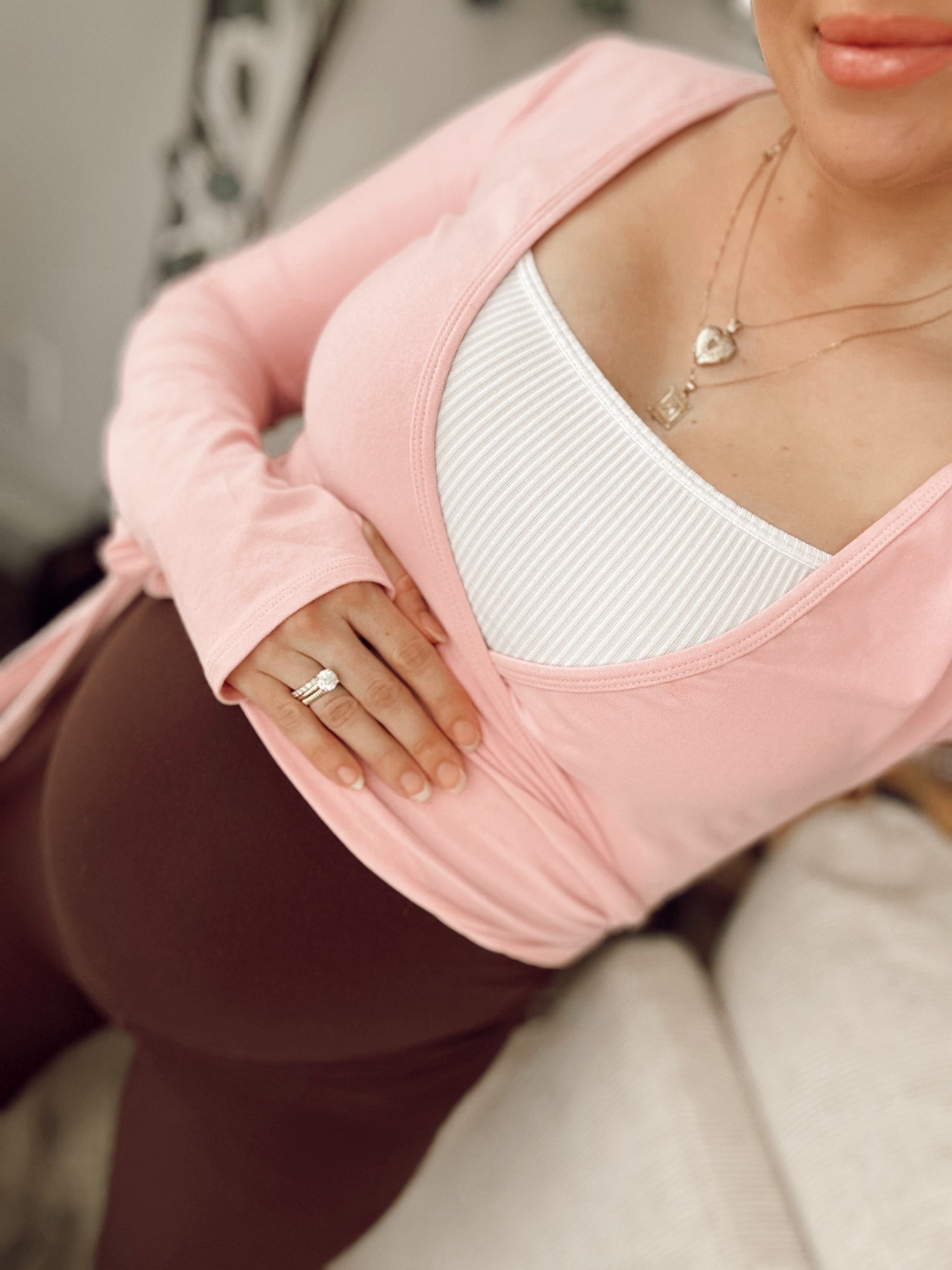 The cutest wrap top from @Vitality size small 

#LTKBump #LTKfitnessgoals #LTKmorningroutine