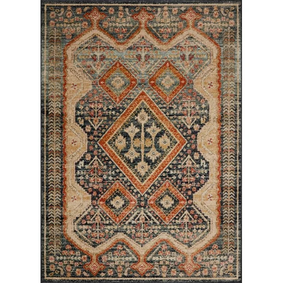 Loloi II Jocelyn Southwestern Navy / Multi Area Rug | Walmart (US)