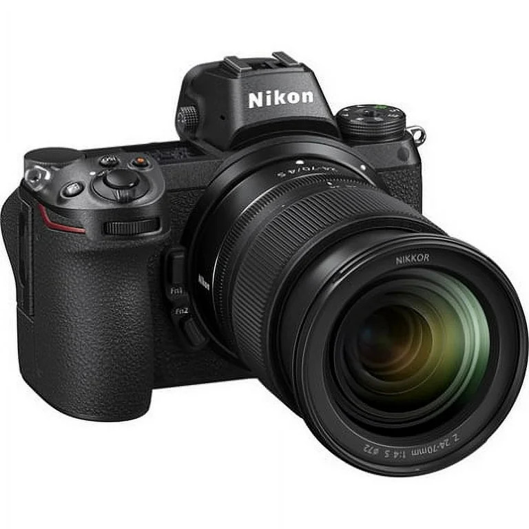 Nikon Z 6 Mirrorless Digital Camera with NIKKOR Z 24-70mm f/4 S Lens, Black | Walmart (US)