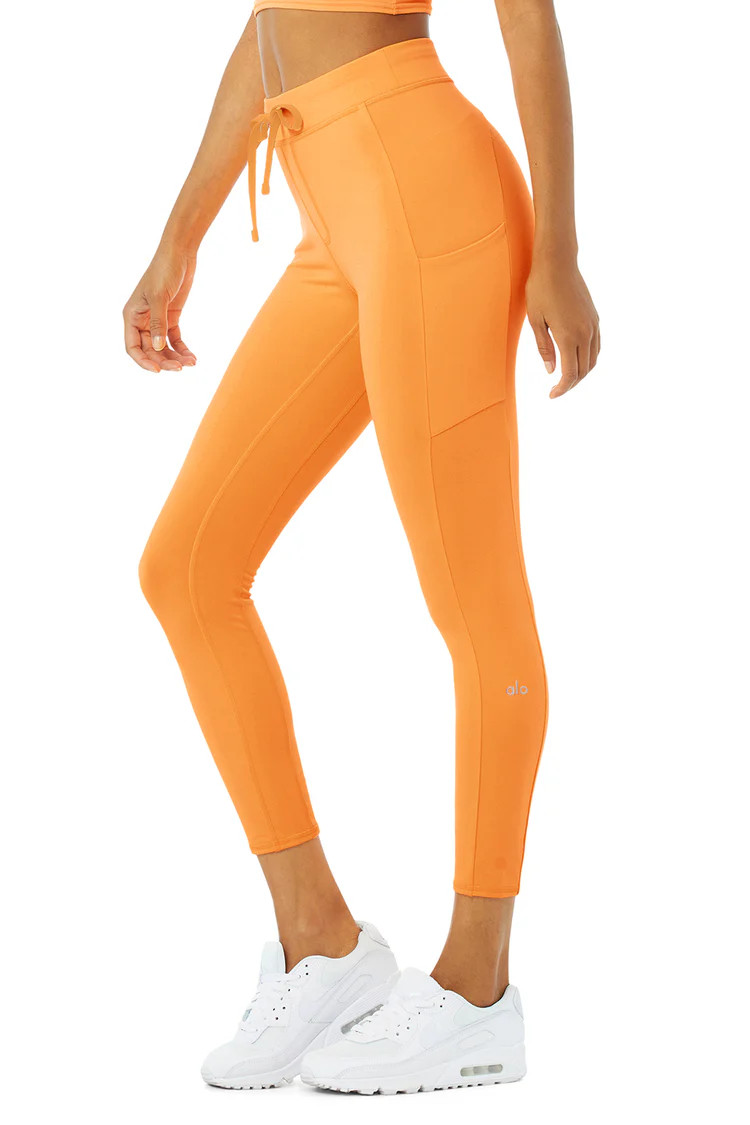 7/8 High-Waist Checkpoint Legging | Alo Yoga (US)