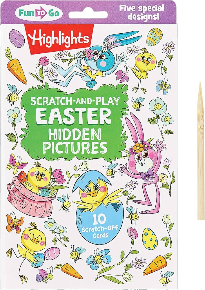 Scratch-and-Play Easter Hidden Pictures: Scratch-and-Play Easter Hidden Pictures (Highlights Fun ... | Amazon (US)
