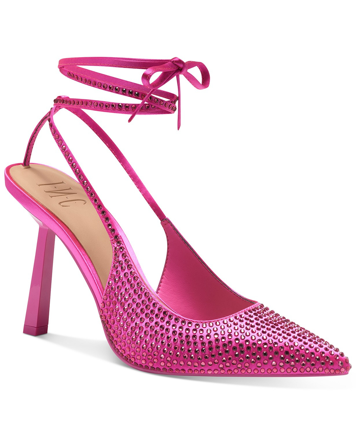 INC International Concepts Sandaze Ankle-Tie Pointed Pumps, Created for Macy's & Reviews - Heels ... | Macys (US)
