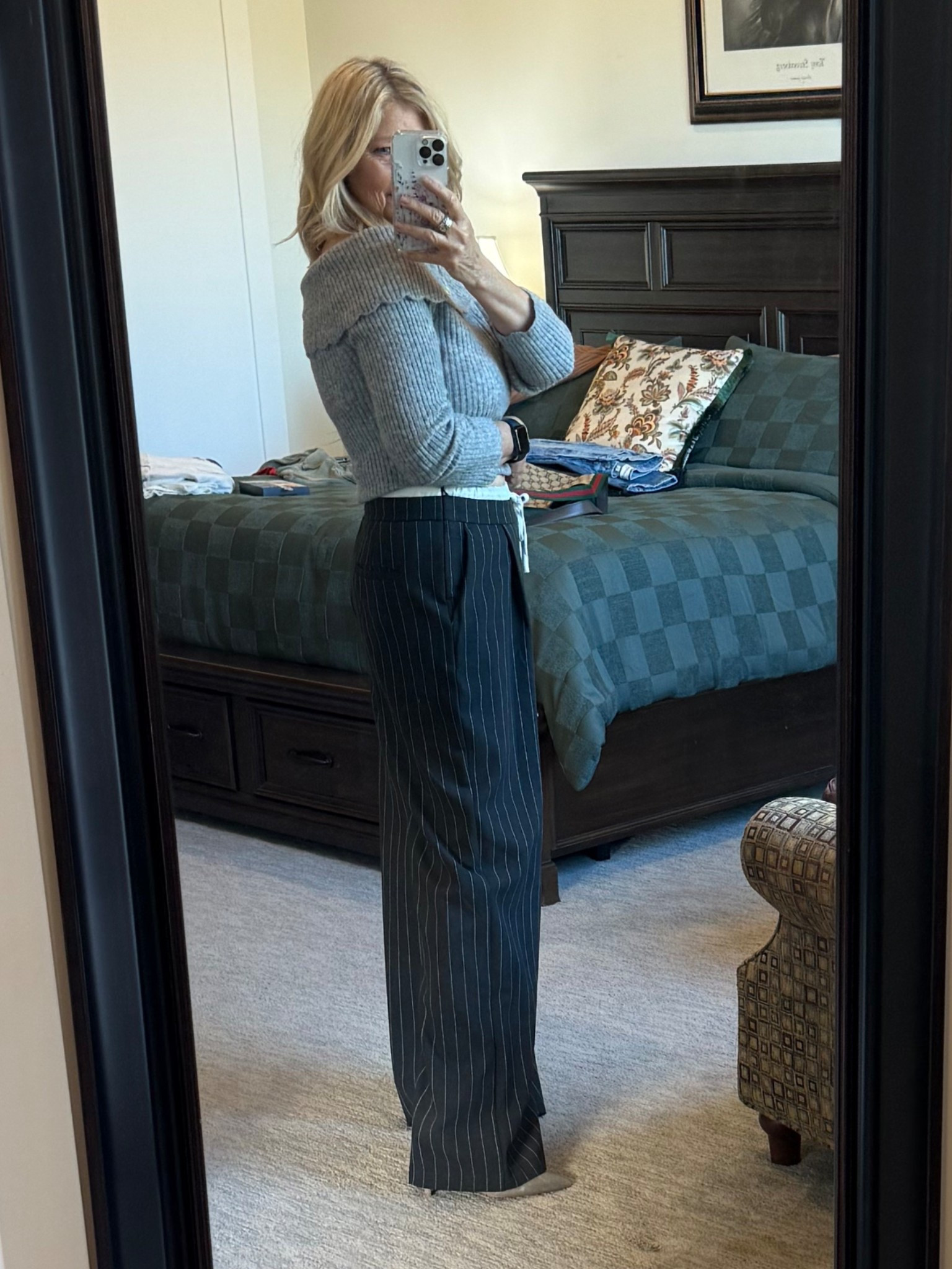 These pants are so cute with the trim around the waist. They have a side zipper which is so flattering. I’m ordering the light grey ASAP!

#LTKOver40 #LTKFindsUnder50 #LTKStyleTip