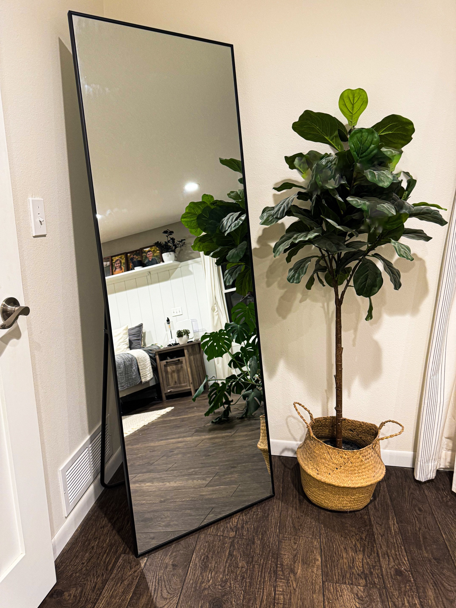 I struggled finding the perfect height of a mirror and just the perfect mirror in general. I love this mirror and I’m so glad it fits perfectly in our room. 

#bedroom #mirror #masterbedroom 

#LTKbeauty #LTKstyletip #LTKhome