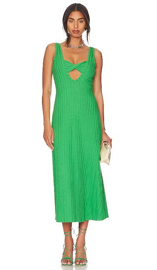 Duo Dress in Grass Green | Emerald Green Dress | Sage Green Dress | Spring Dress Outfits  | Revolve Clothing (Global)