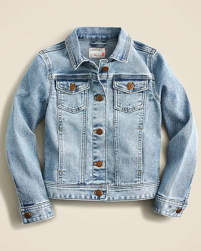 Girls' denim jacket | J. Crew US