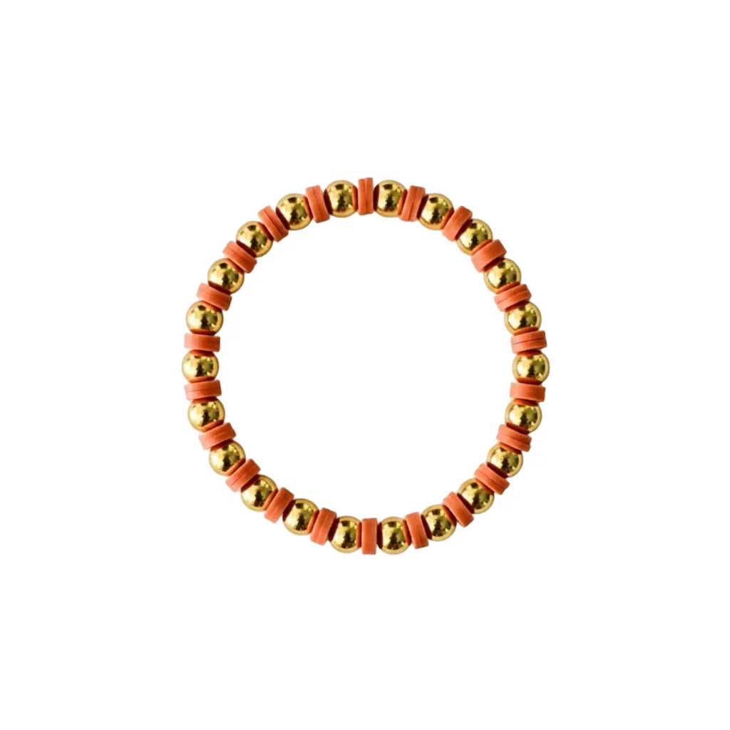 The Ava- Burnt Orange | Cocos Beads and Co