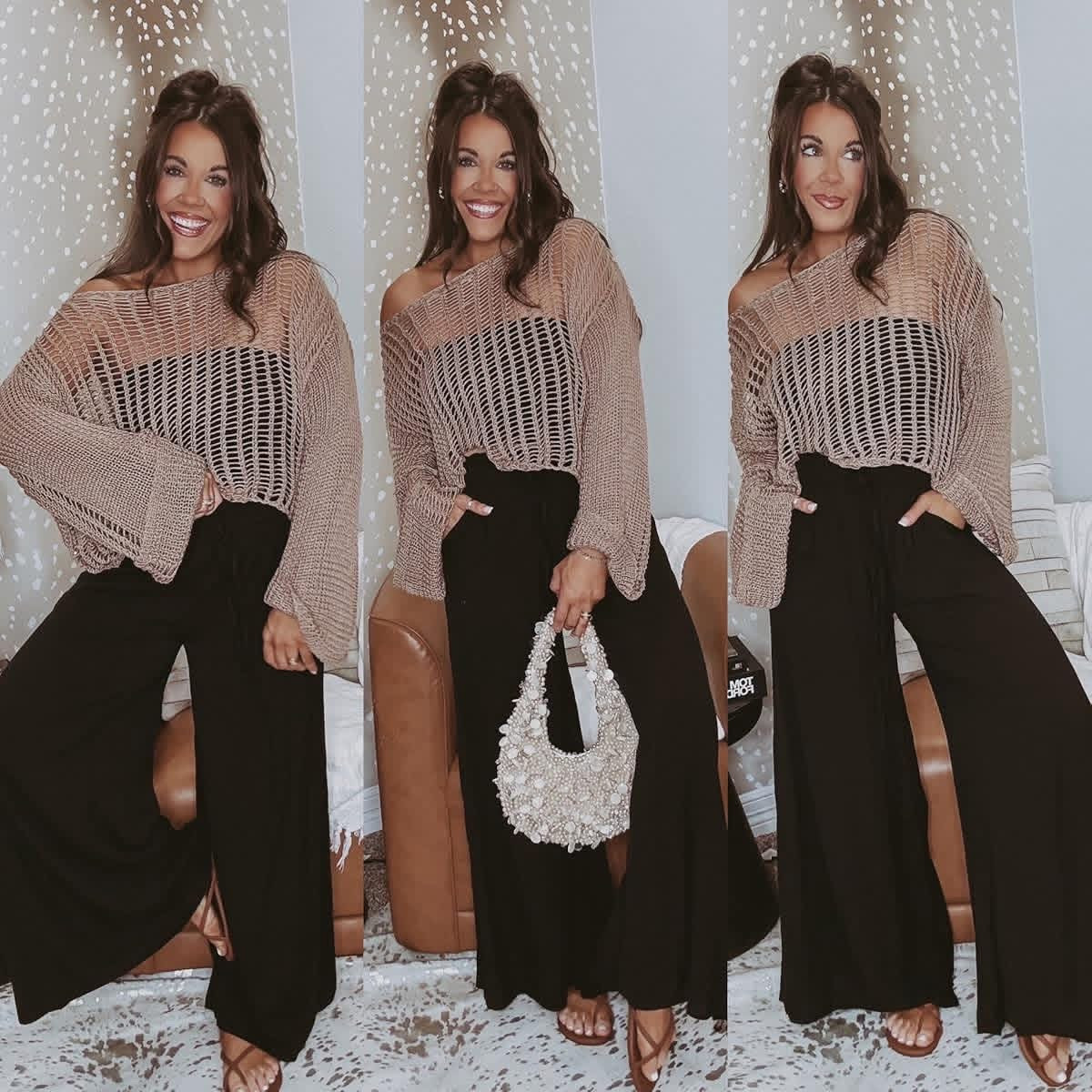 wearing S linen pants + XS tube top + S crochet top


#LTKSaleAlert #LTKootd #LTKPetite