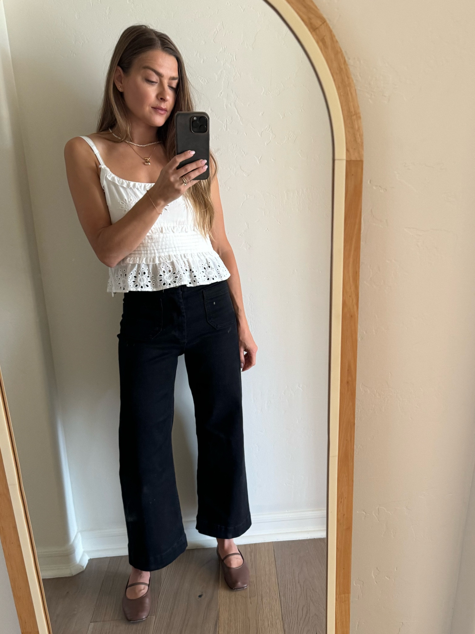 Spring summer look. Anthropologie favorite pants.

#LTKStyleTip #LTKFindsUnder100 #LTKGiftGuide
