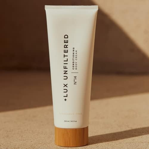+ Lux Unfiltered N°14 Conditioning Body Cream in Fragrance Free - Daily Deep Hydrating Body Mois... | Amazon (US)