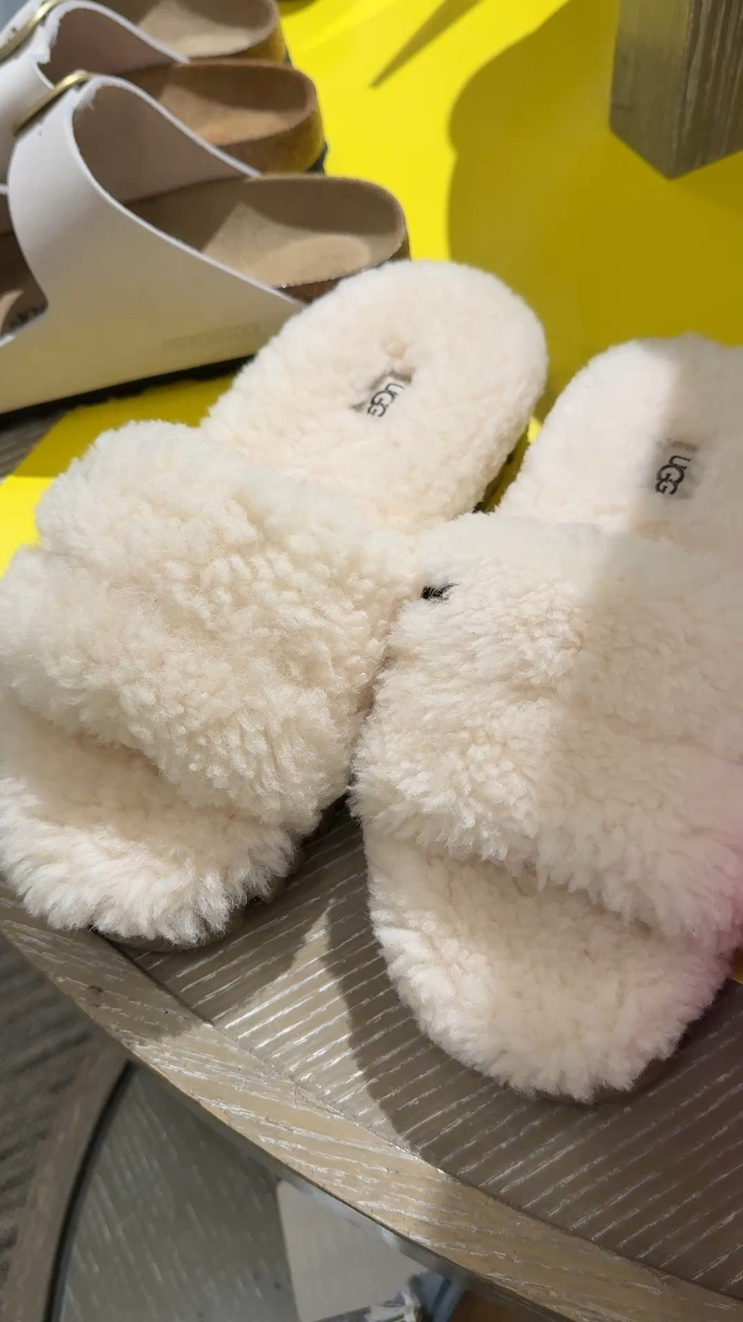 Ugg platform slides are better this year. Sometimes platform slippers don’t have enough give and are too hard but these are SO COMFORTABLE!!

#LTKSaleAlert #LTKselfcare #LTKmomlife
