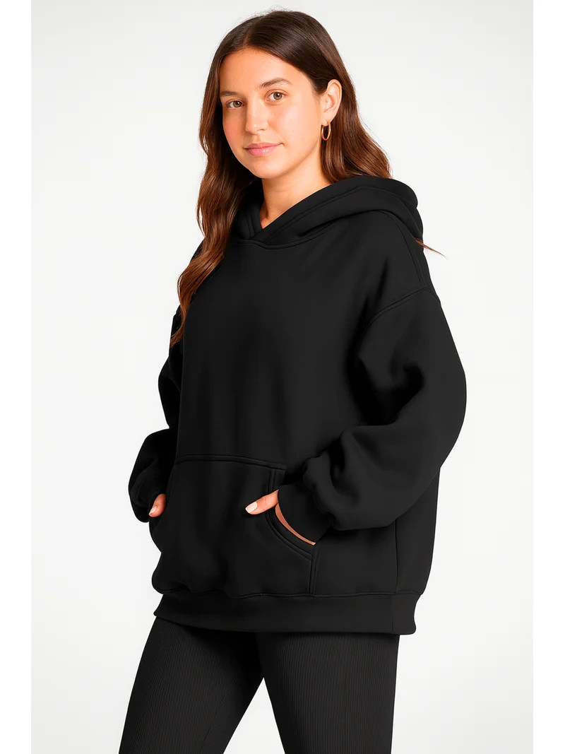 SPXTREME Womens Oversized Fleece Hoodie Sweatshirt Cozy Fall Winter Fashion Pullover Travel Outfi... | Walmart (US)