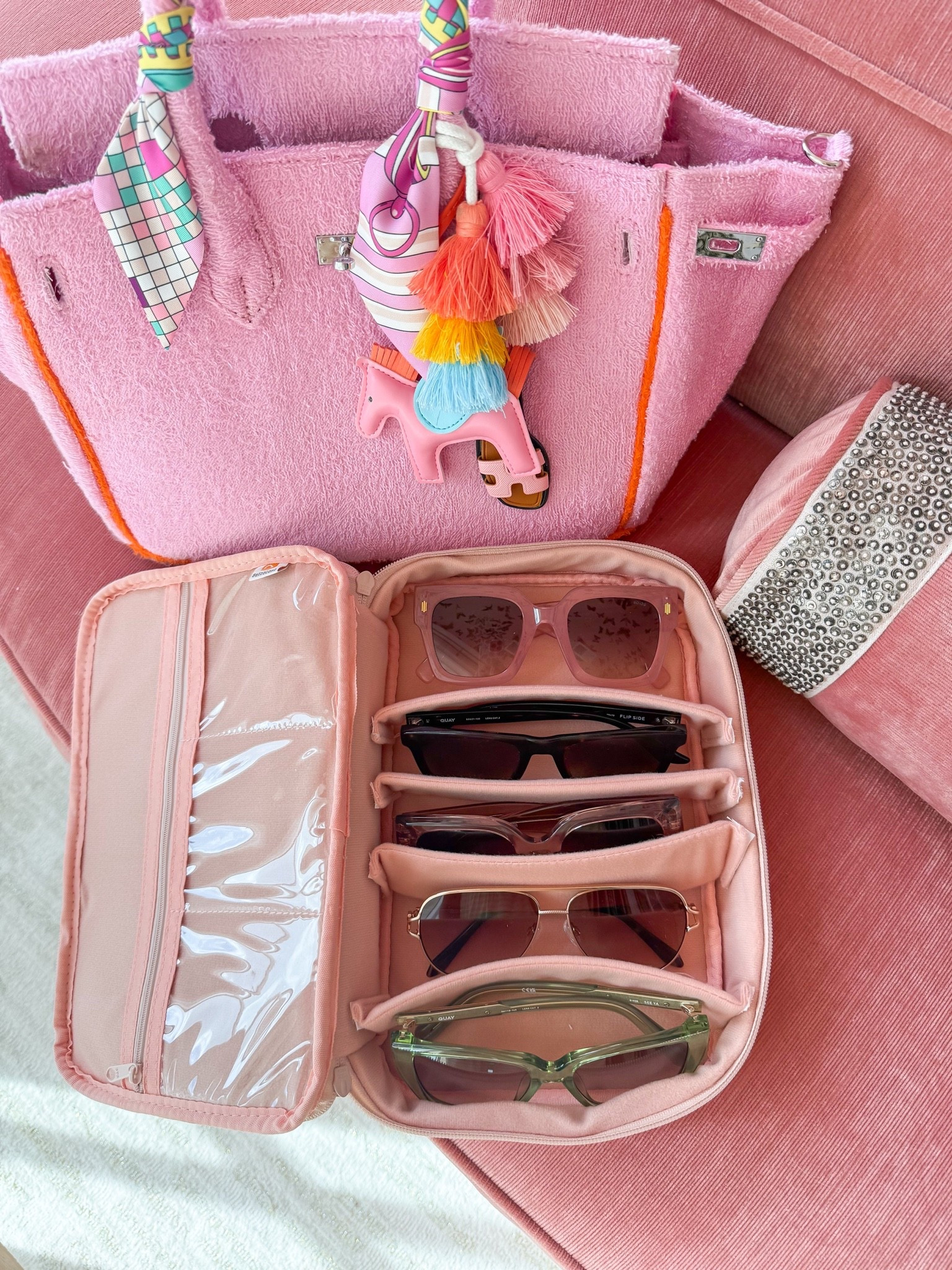 Best way to travel with sunglasses!

#LTKootd #LTKdayinmylife #LTKTravel