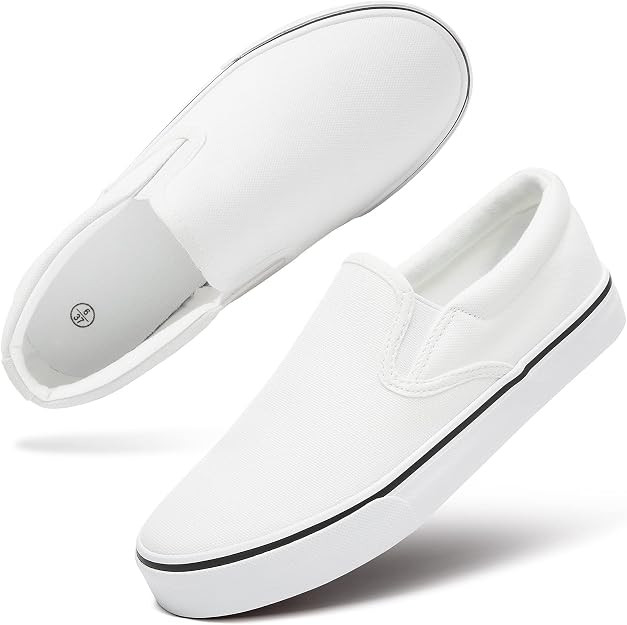 low top non slip on walking breathable casual comfortable fashion tennis | Amazon (US)
