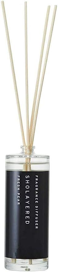 SHOLAYERED Reed Diffuser Set for Home, Bathroom, Office, Bedroom, Men and Women 3.4 Fl Oz Fresh P... | Amazon (US)