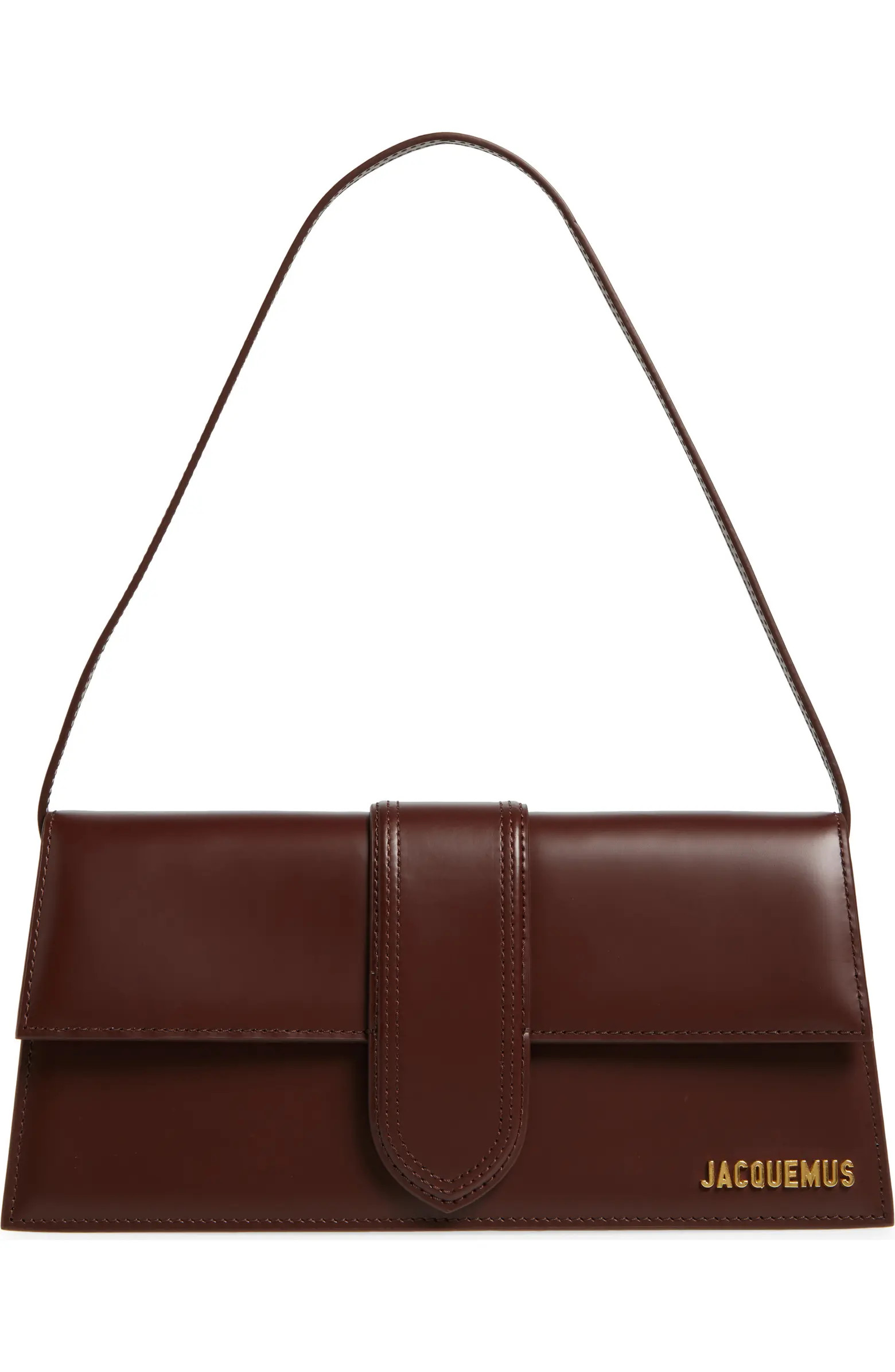 Jacquemus Long Le Bambino Leather Shoulder Bag | Nordstrom | Nordstrom
