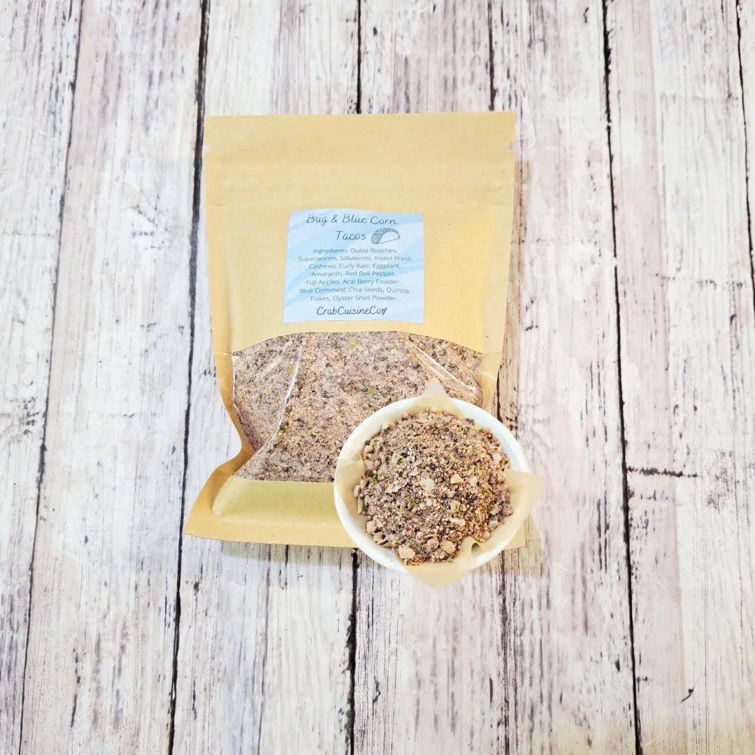 Bug & Blue Corn Tacos - Homemade Hermit Crab Food - Balanced Meal - Etsy | Etsy (US)