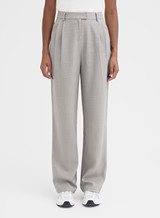 Grey Slouchy Tailored Trouser – Aire | 4th & Reckless