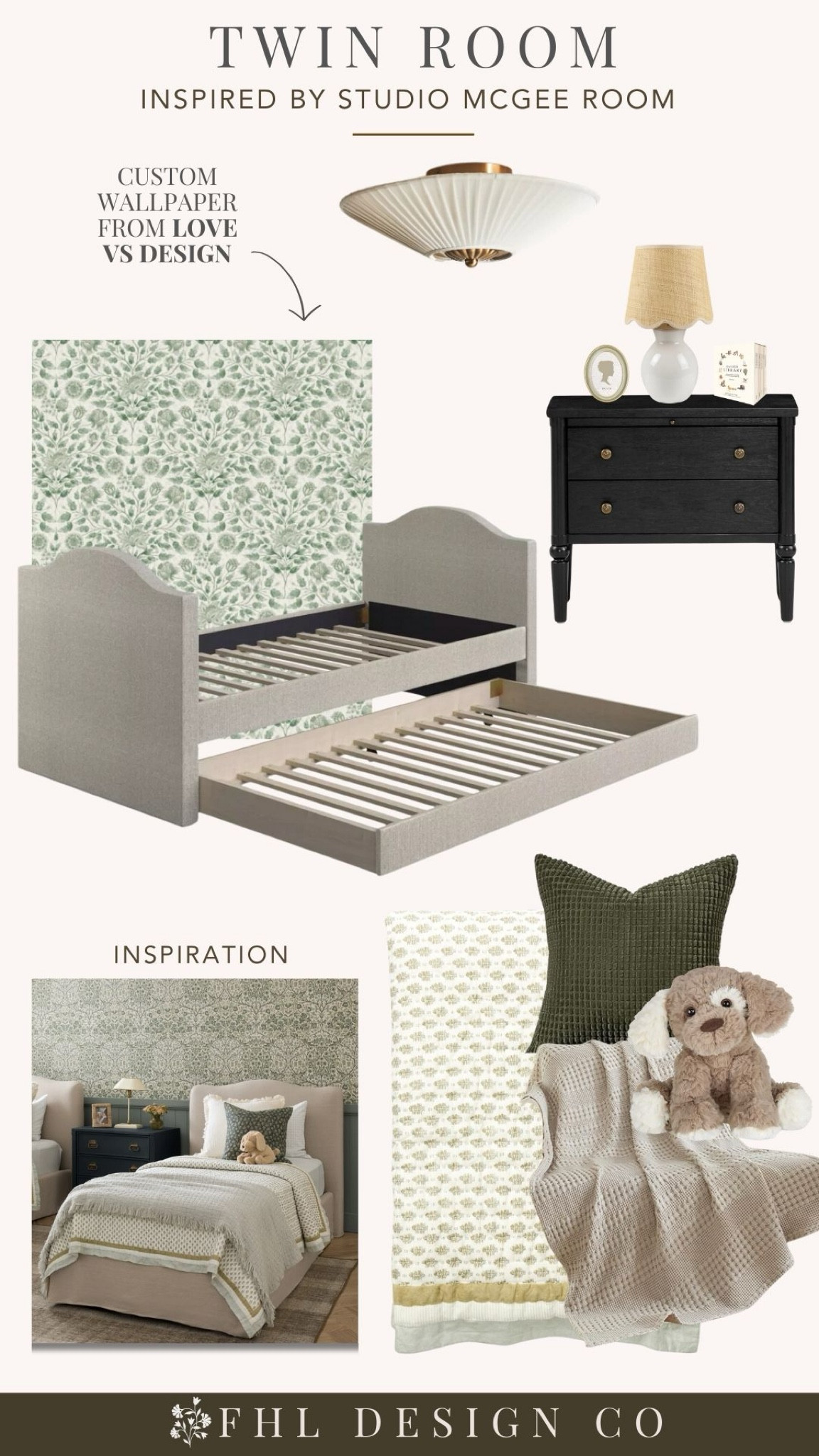 We were inspired by this Studio McGee kids room when we put together this moodboard 🤍

#LTKHome