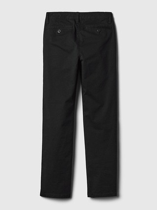 Kids Uniform Straight-Fit Stretch Khakis | Gap (CA)