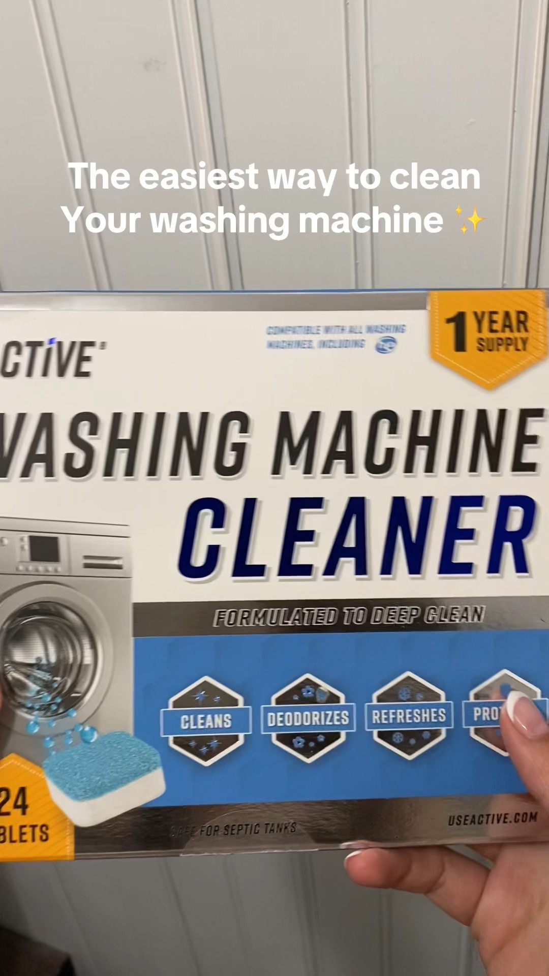 The easiest way to clean your washer! I do this once a month and these are a game changer!

#LTKHome