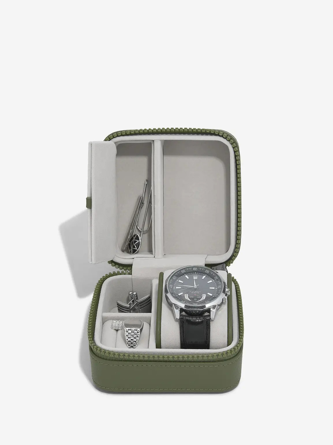 Canvas Watch & Jewellery Box | Stackers