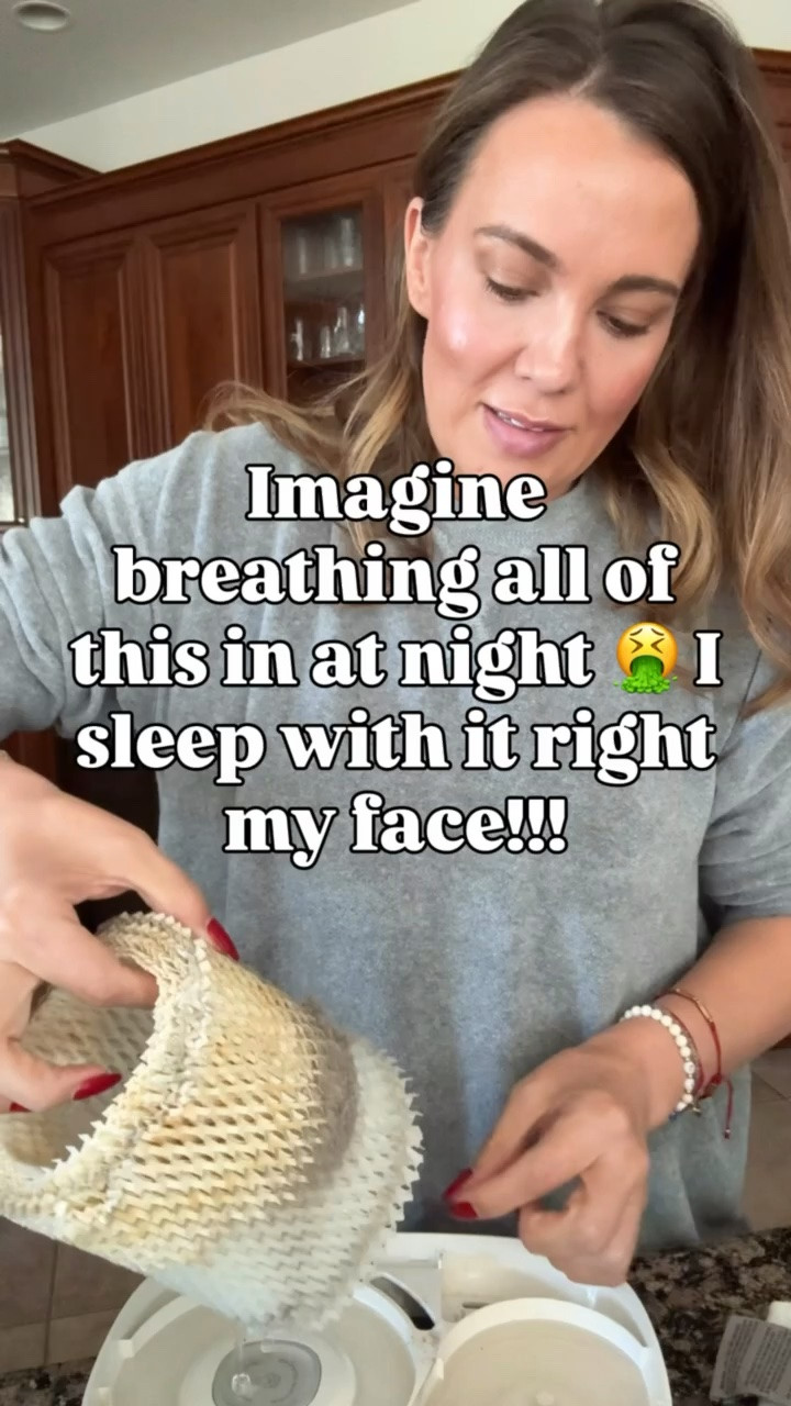 I use this every single night right next to my head and I couldn’t imagine breathing in everything the filter collects!

#LTKdayinmylife #LTKselfcare