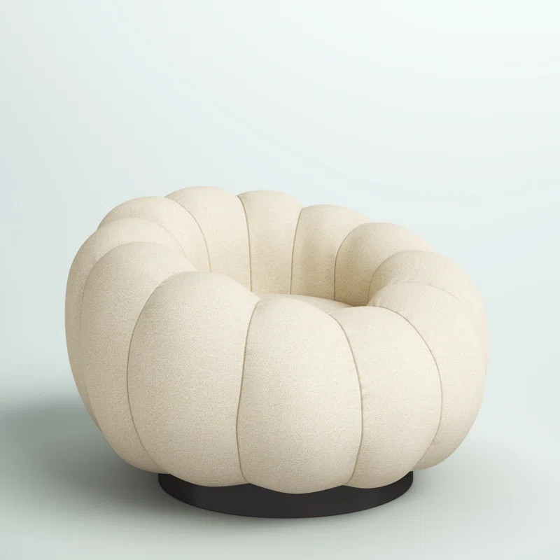 Humberto Upholstered Swivel Accent Chair | Wayfair North America