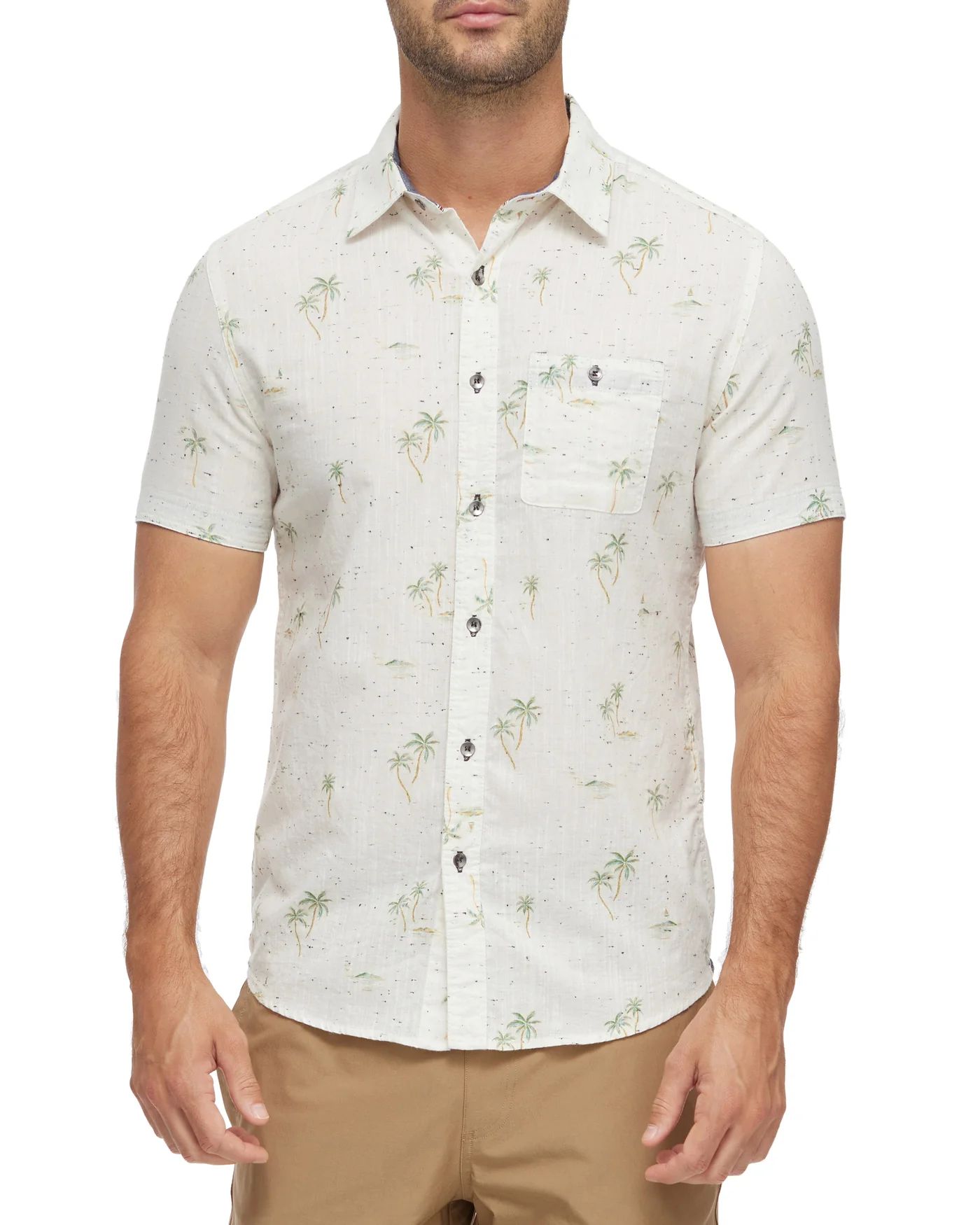 LAKESIDE PALM SLUB SHIRT | Flag & Anthem