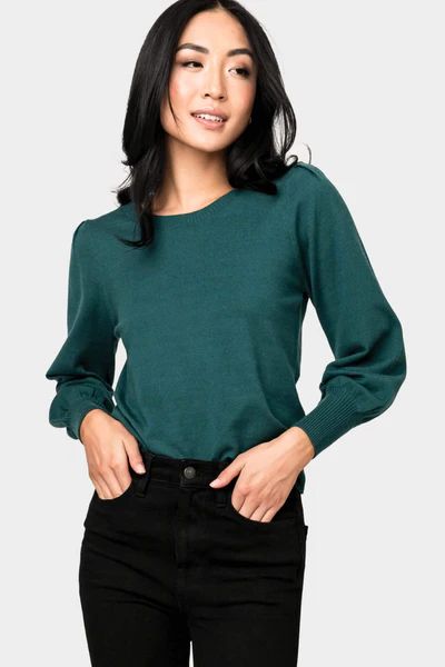 Essential Blouson Sleeve Sweater | Gibson