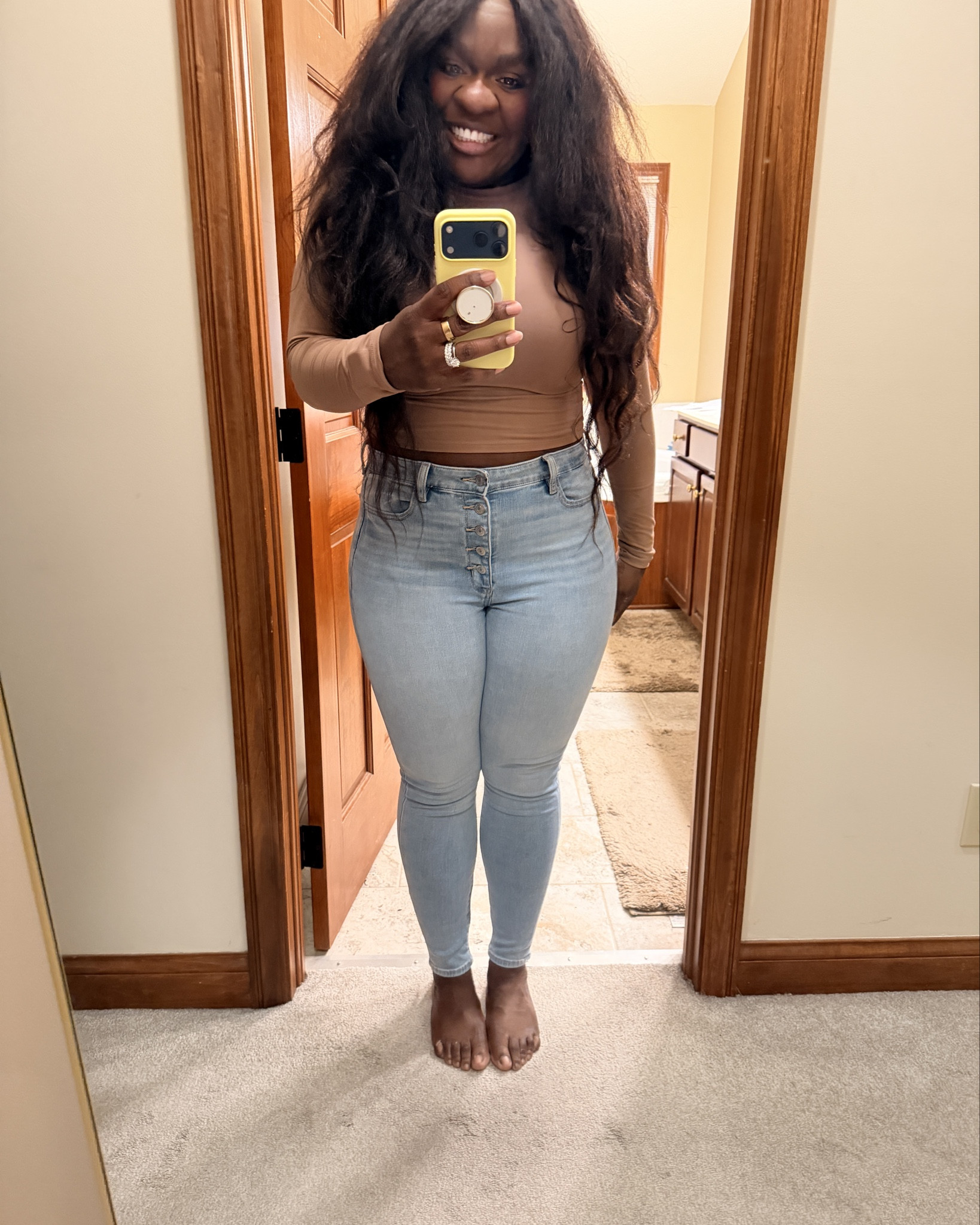 @American Eagle Outfitters jeans for the WIN!

#LTKSaleAlert #LTKMidsize