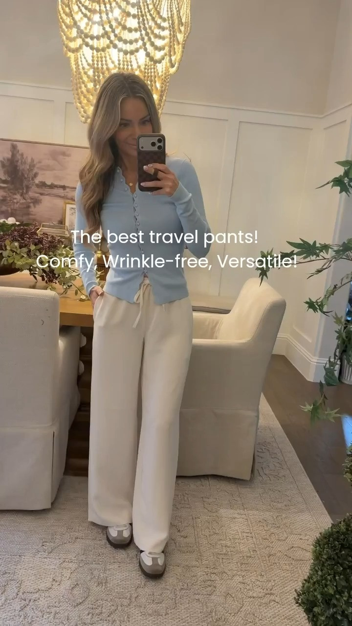 These are the best pants, they never wrinkle and are SO cute! Perfect for all year long, but especially spring!  

 #LTKootd #LTKSeasonal #LTKHome