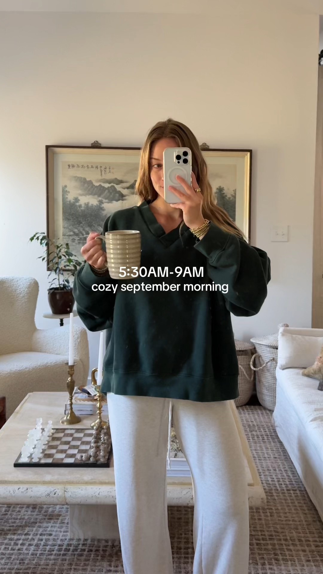 9/4/25 Cozy September morning reset 🤍 Linking my lounge outfit from Set Active + Aritzia, my Omnilux LED red light mask, and my green Lululemon workout set with Saucony Tempus sneakers. Also sharing a few of my daily essentials — La Roche-Posay face wash + my everyday sunscreen — plus our Amazon linen curtains + Roman shades that make the space feel so soft + cozy ✨

#LTKActive #LTKHome