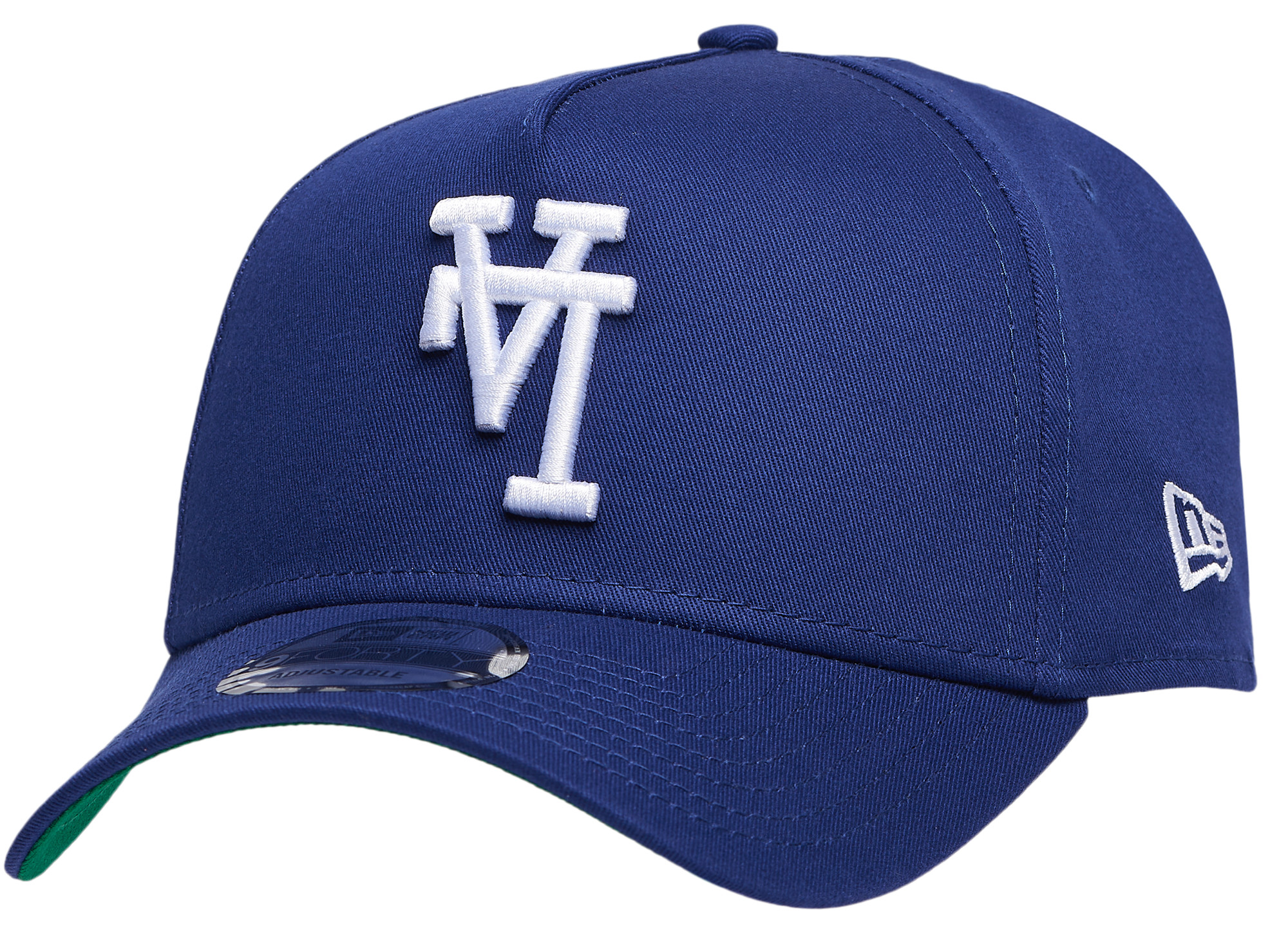 New Era Dodgers A Frame Upside LA Adjustable Cap | Champs Sports