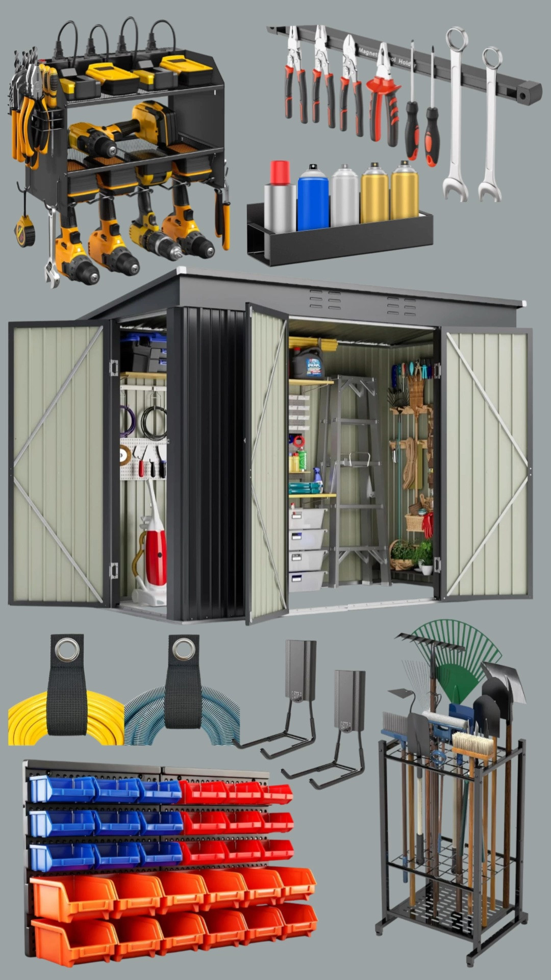 Get your outdoor tool shed in order with these organizational finds!

#LTKHome