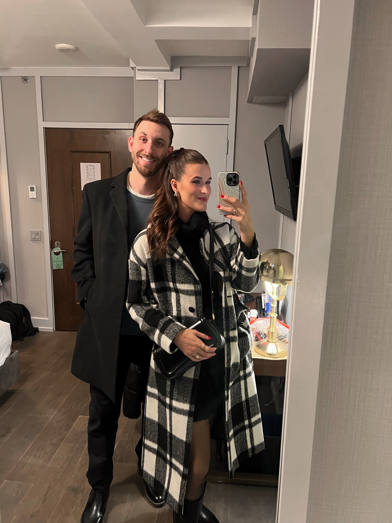 what we wore to a broadway show in nyc 

Winter New York City outfit, New York City outfit, nyc outfit, what I wore in New York City, men’s winter outfit, women’s winter fashion 