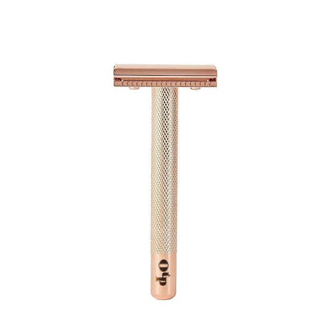 Single-Blade Women's Safety Razor for Sensitive Skin (Rose Gold) | Amazon (US)