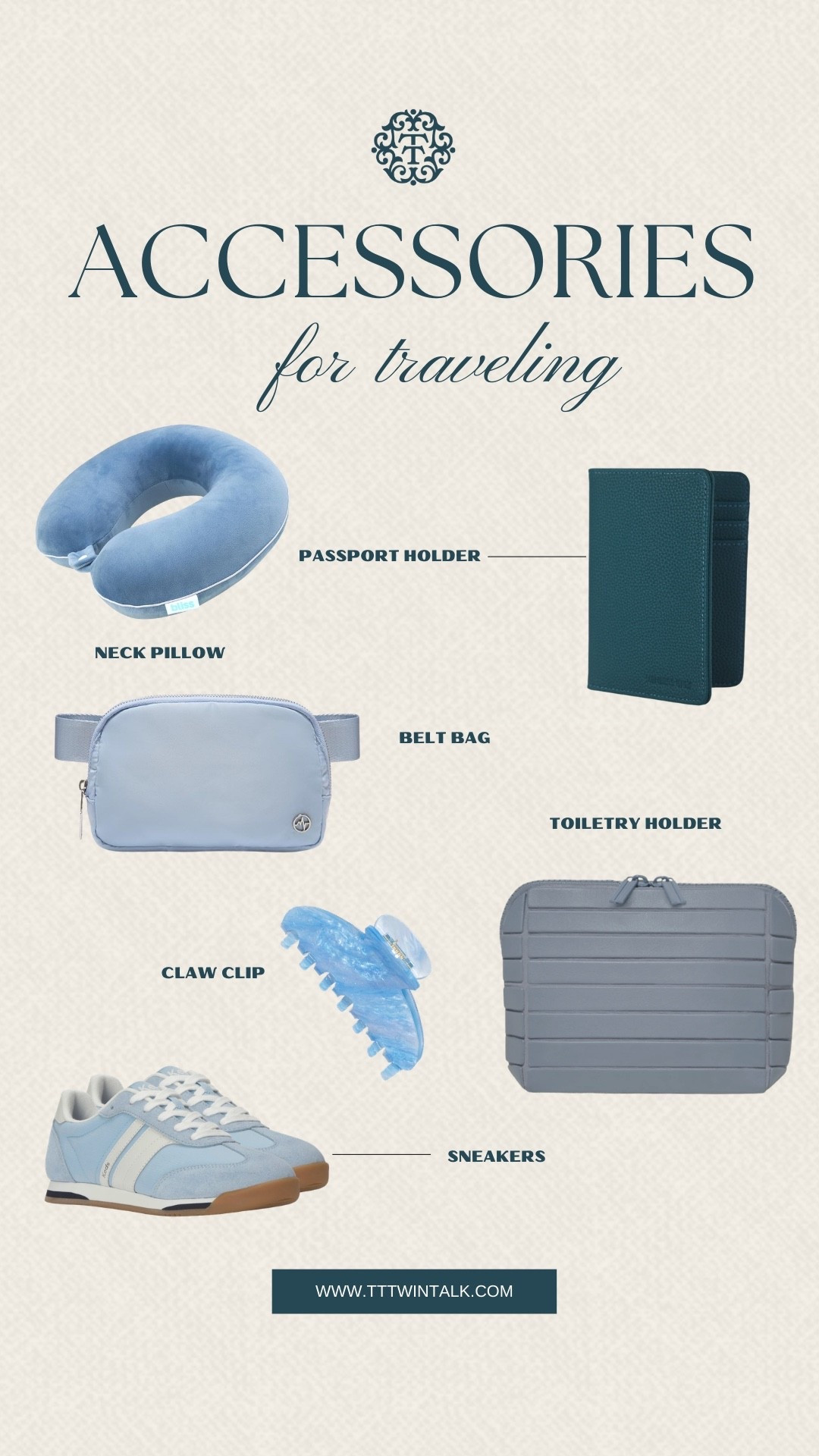 We pulled together these travel accessories to make trips a little easier. Everything is practical, lightweight, and actually useful on the go. Just simple picks that help keep things organized and comfortable.

#LTKOver40 #LTKSeasonal #LTKBeauty